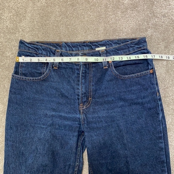 𝅺VINTAGE Jordache Dark Wash Wide Leg/Flare Jeans - Picture 8 of 10